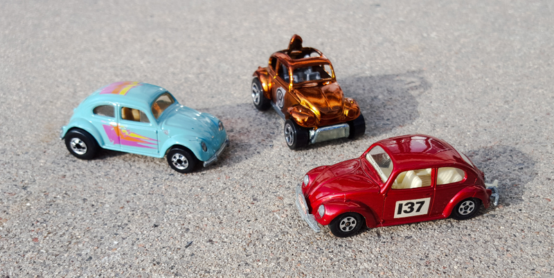 Volkswagen Type 1 Beetles and Baja Bug. Photo credit MustangFan